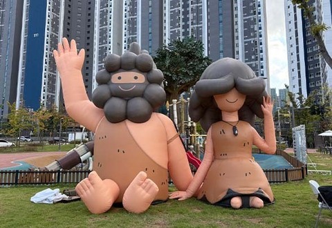 대구 달서구 캐릭터 달수: 5M / 달희: 4M